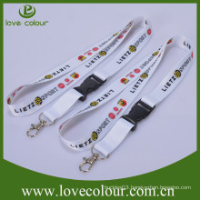 Factory direct sale custom personalised id badges and polyester lanyards